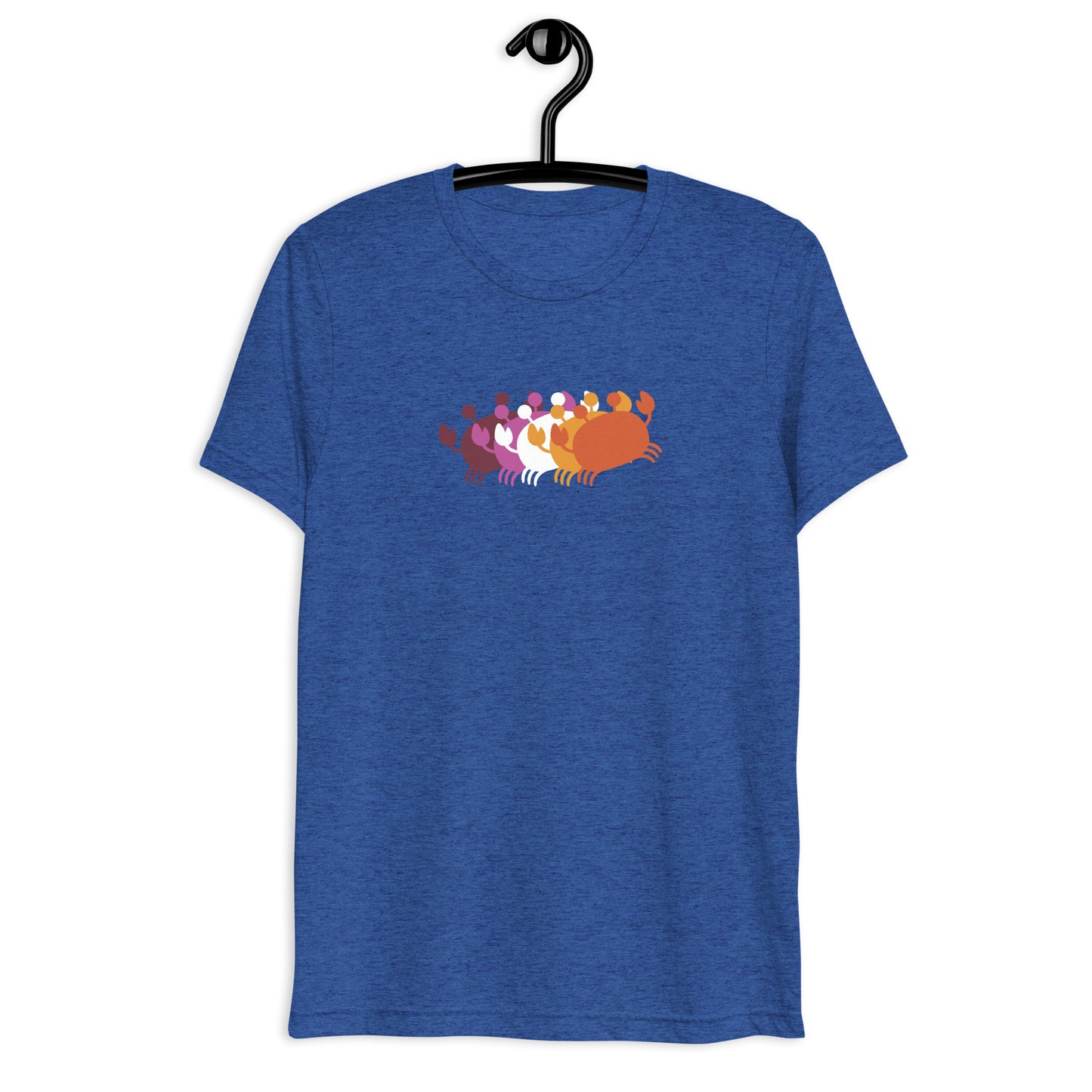 Crab People Lesbian Flag T-Shirt