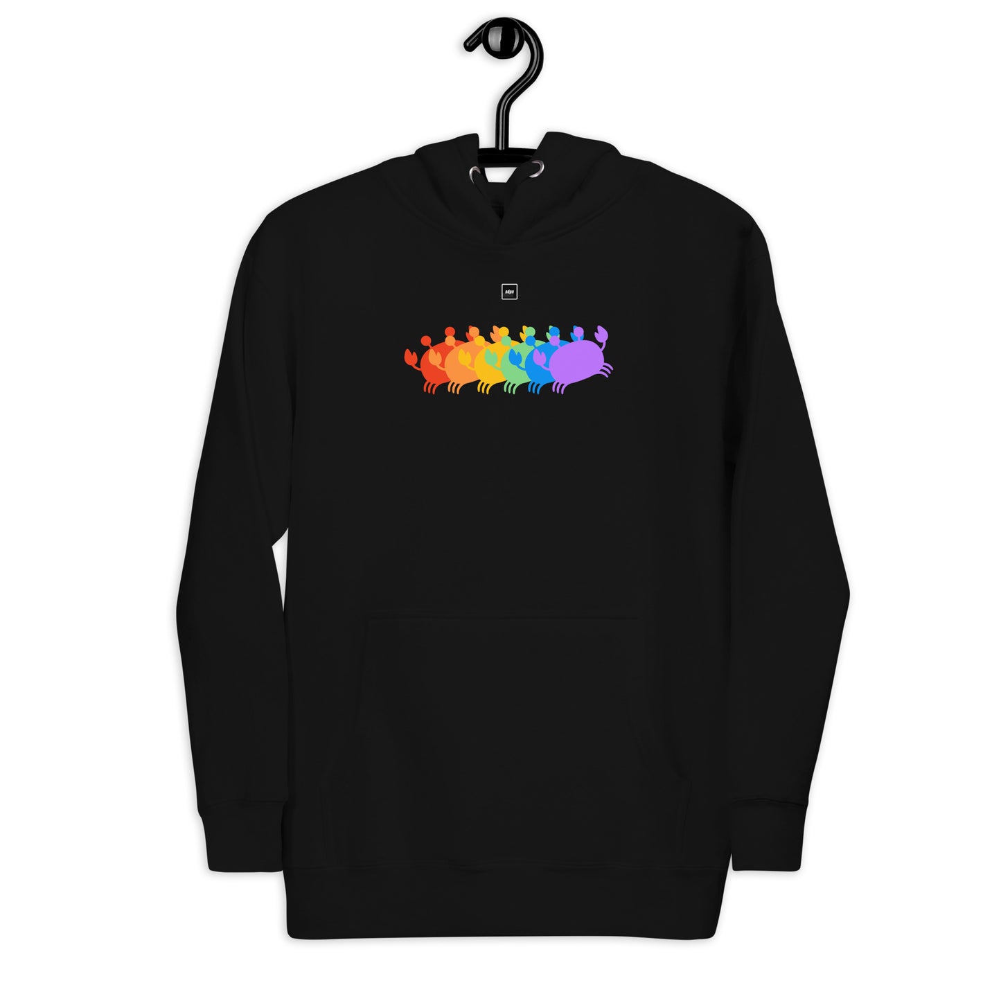 Crab People Rainbow Hoodie