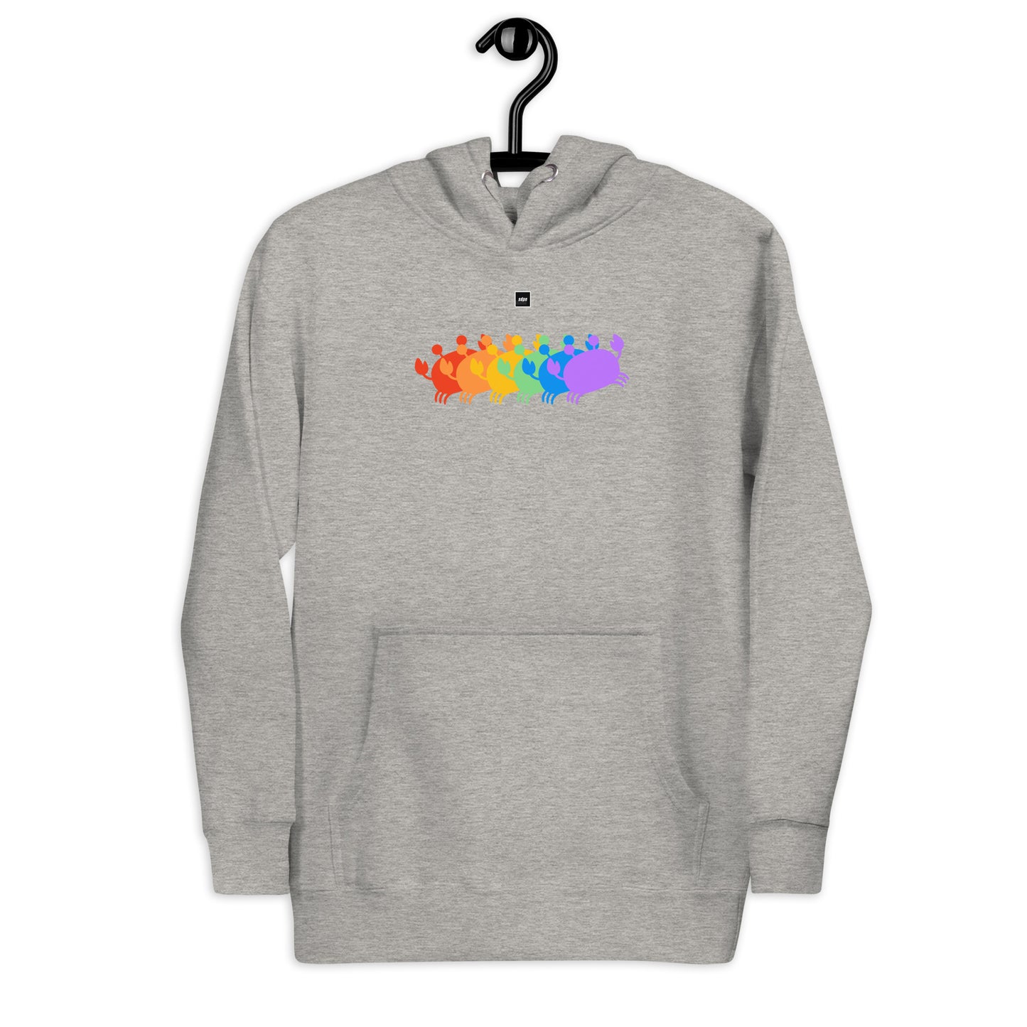 Crab People Rainbow Hoodie