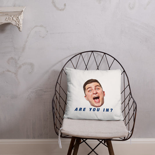 Are You In? Pillow