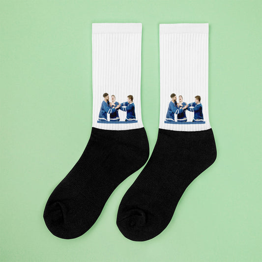Shoving Buddies Socks