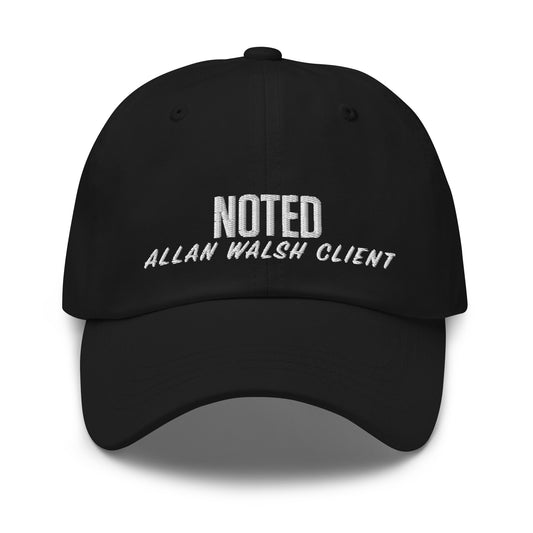 NOTED Allan Walsh Client Hat