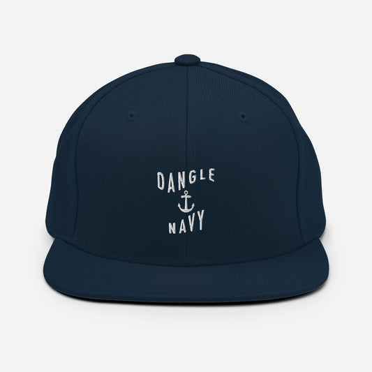 Dangle Navy Snapback Hat
