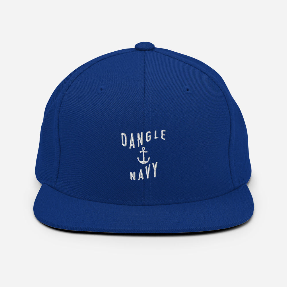 Dangle Navy Snapback Hat