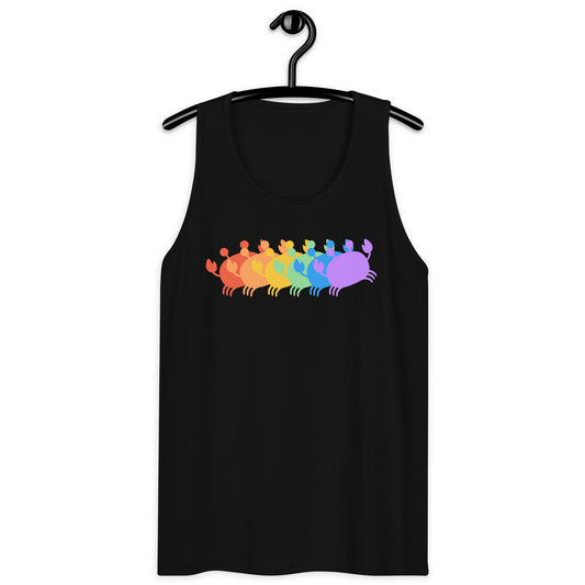 Crab People Rainbow Tank Top