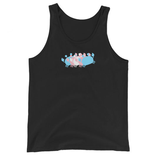 Crab People Trans Flag Tank Top