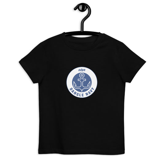 Dangle Navy Logo Kids T-Shirt