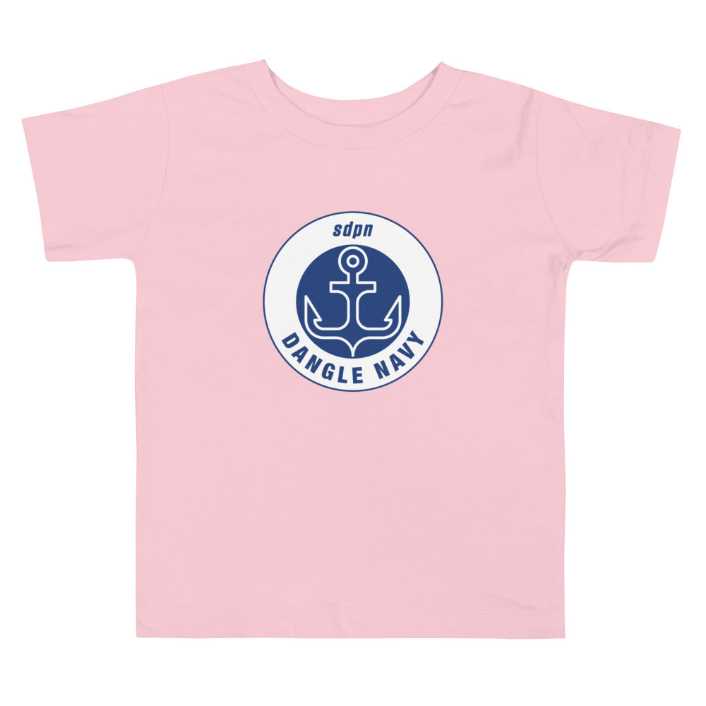 Dangle Navy Logo Toddler T-Shirt