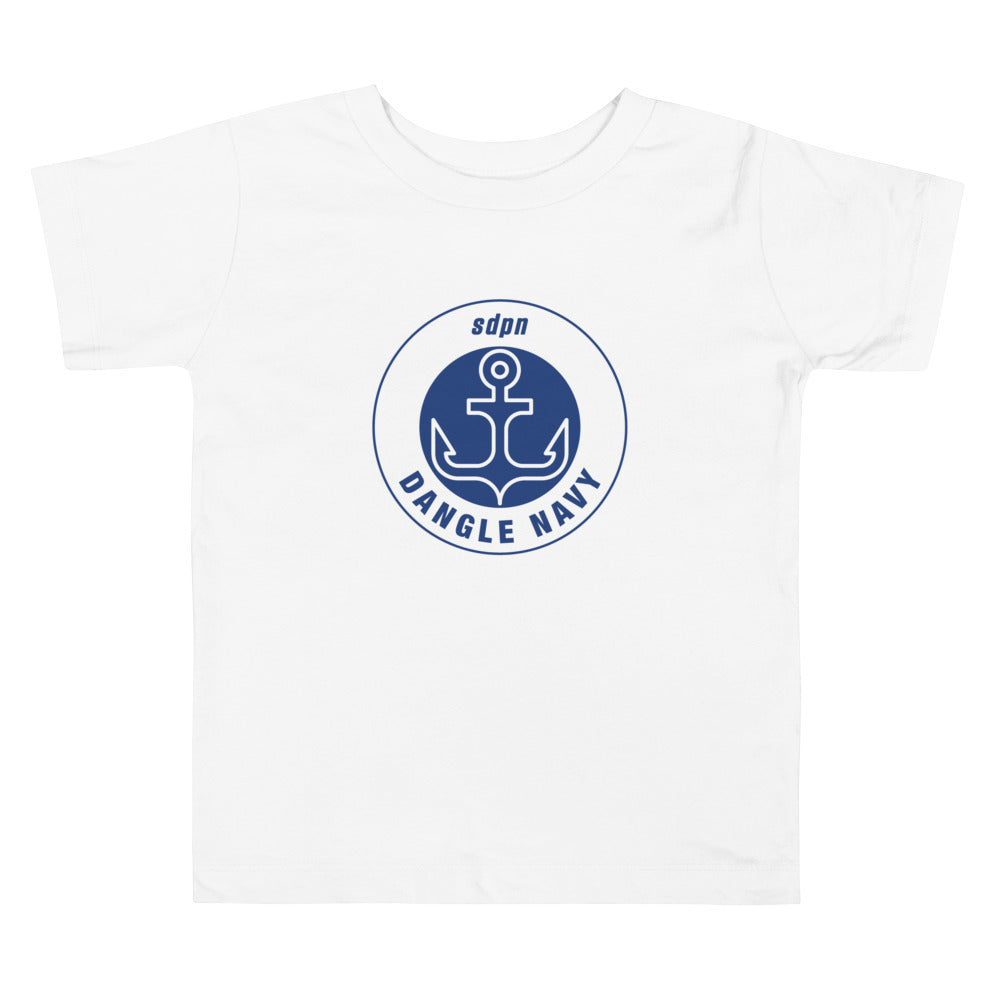 Dangle Navy Logo Toddler T-Shirt