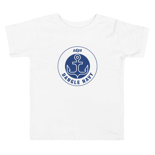 Dangle Navy Logo Toddler T-Shirt