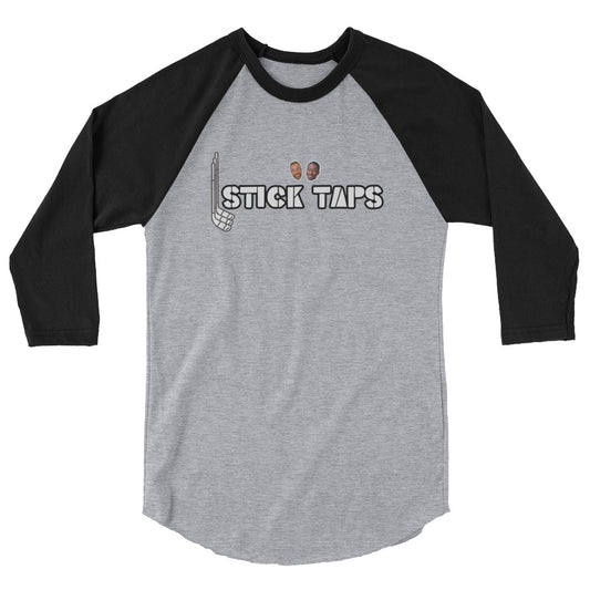 Stick Taps Baseball Tee