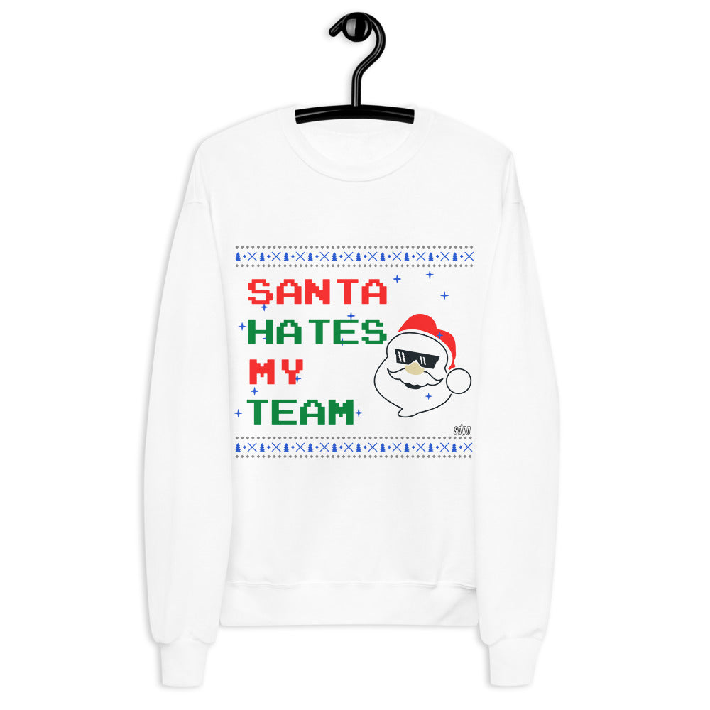 Santa Hates My Team Holiday Sweater