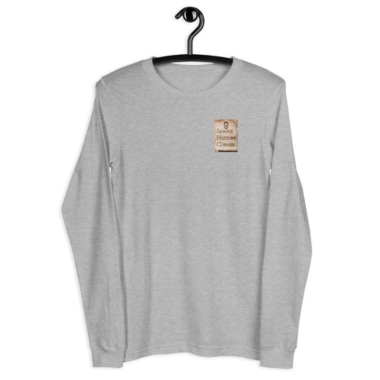 Adam's History Corner Long Sleeve Tee