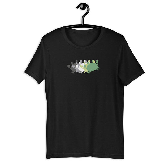 Crab People Aromantic Flag T-Shirt
