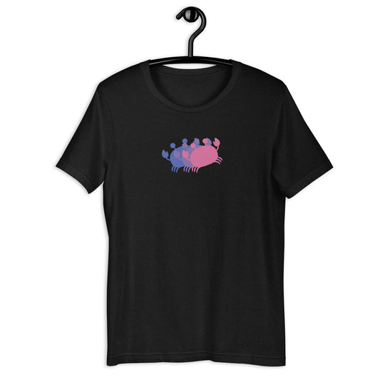 Crab People Bisexual Flag T-Shirt