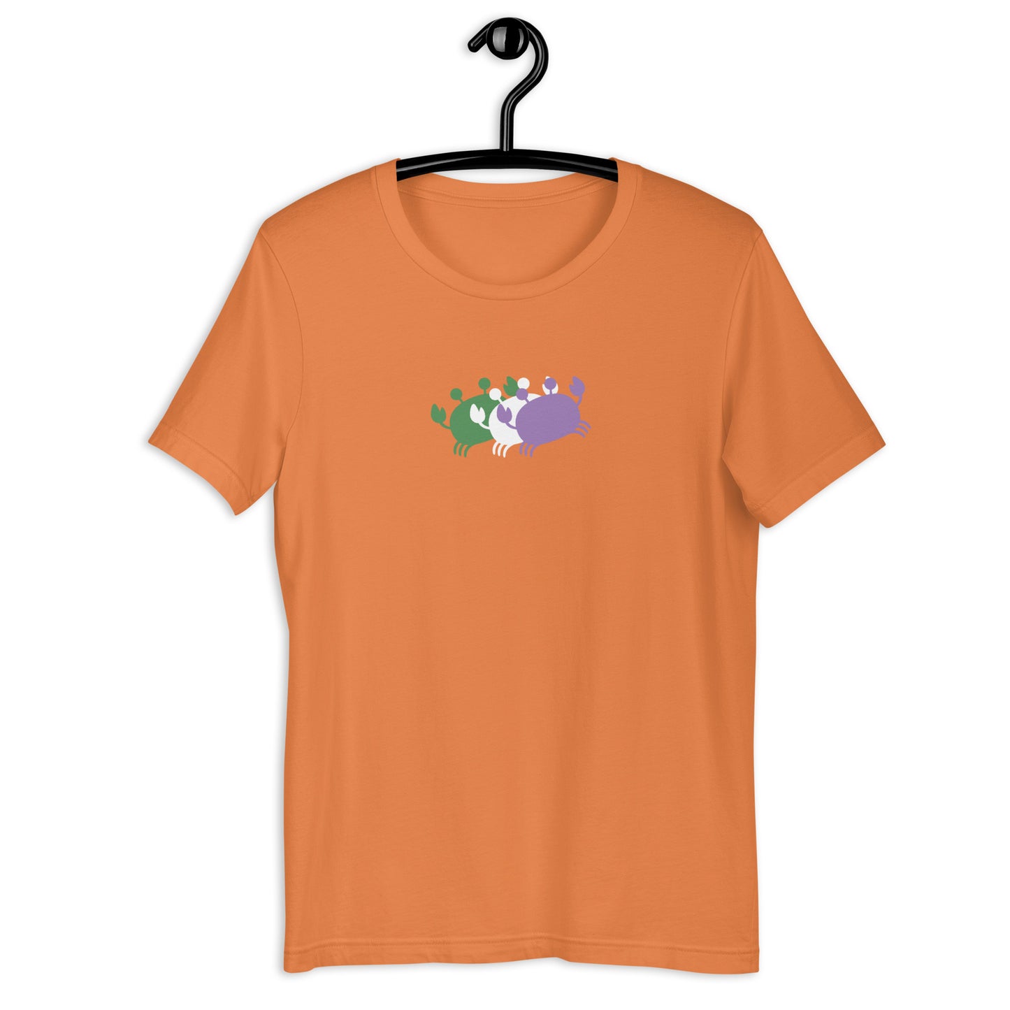 Crab People Genderqueer Flag T-Shirt
