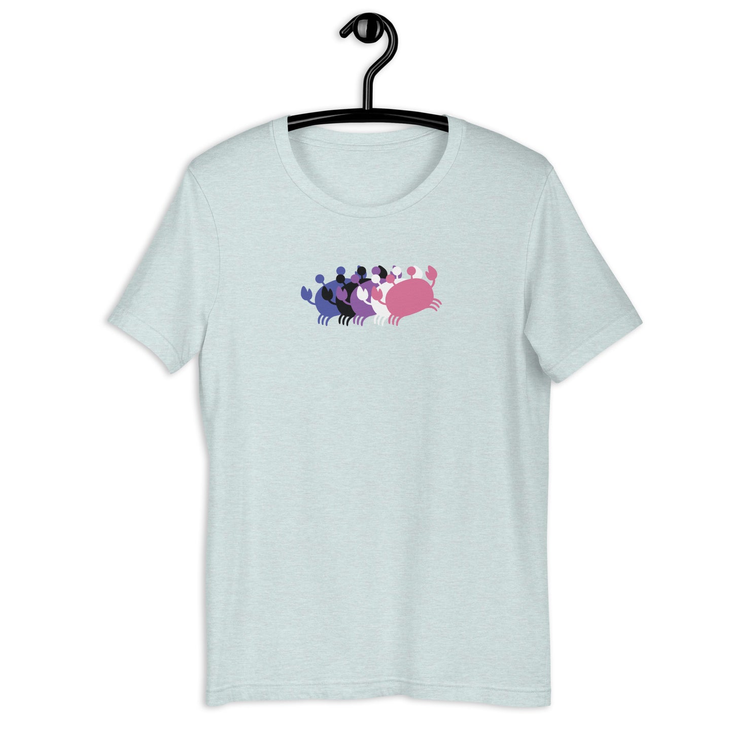 Crab People Genderfluid Flag T-Shirt
