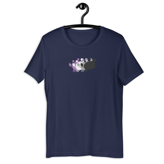 Crab People Asexual Flag T-Shirt