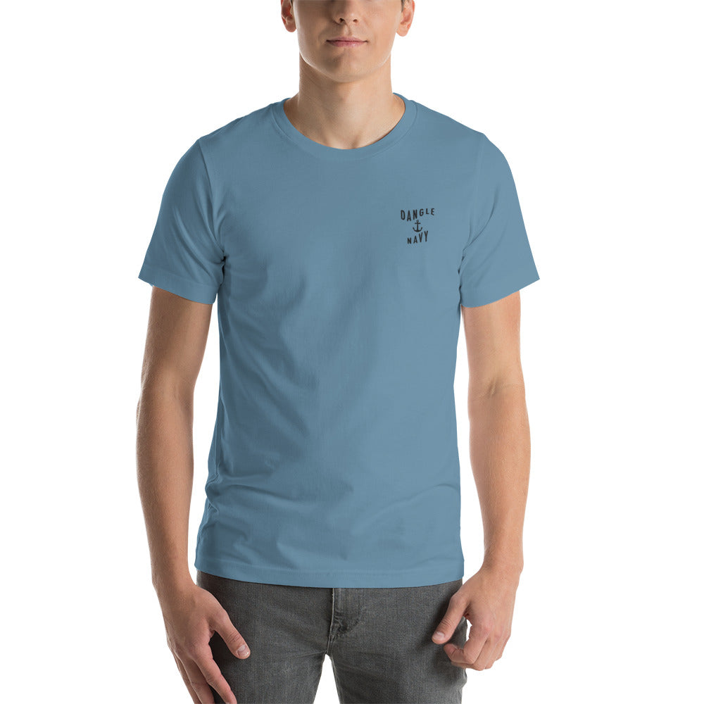 Dangle Navy Embroidered T-Shirt