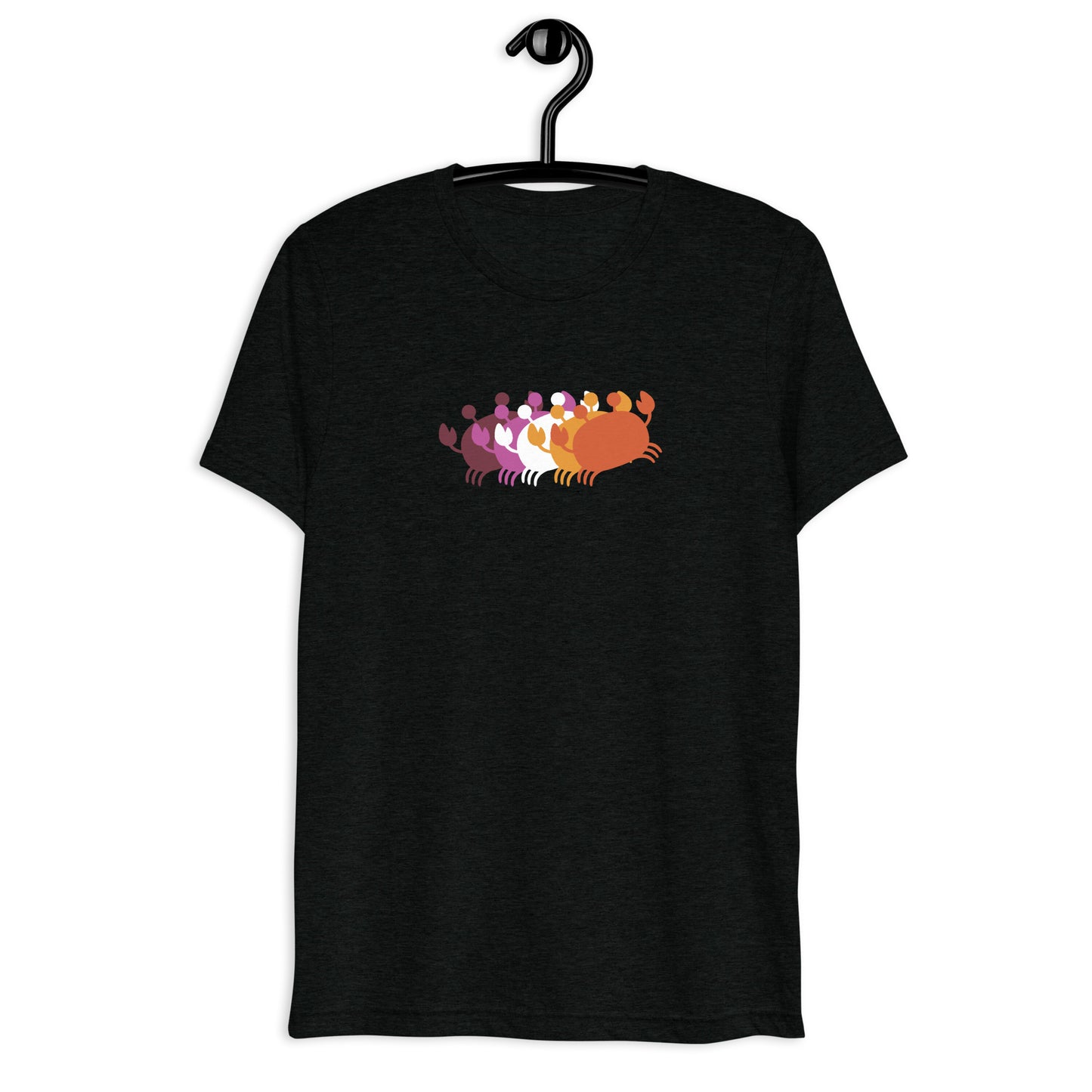 Crab People Lesbian Flag T-Shirt