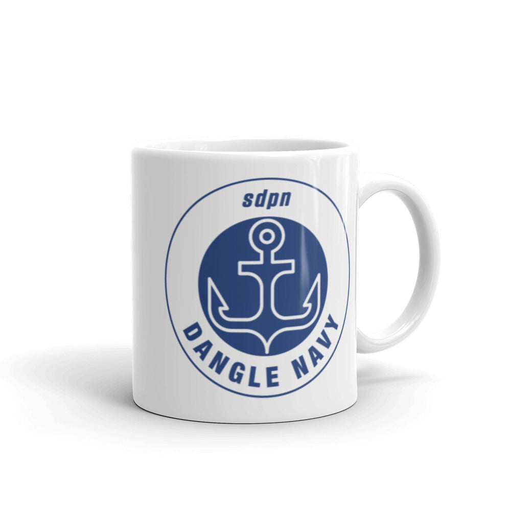 Dangle Navy Mug