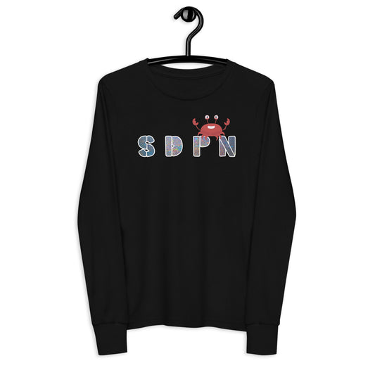 Crab People Kids Long Sleeve Shirt